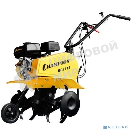 Культиватор Champion ВC77126.5лс 196 см3 шир. захв. 55-85 см глуб. 33 см ск.1+1 52 кг