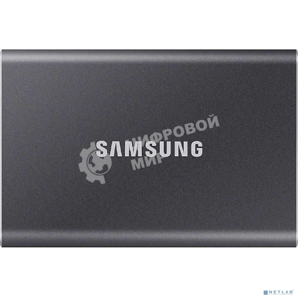 Внешний SSD Samsung T7, 1TB, USB 3.2 Gen 2 Type-C, R/W 1050/1000, серый