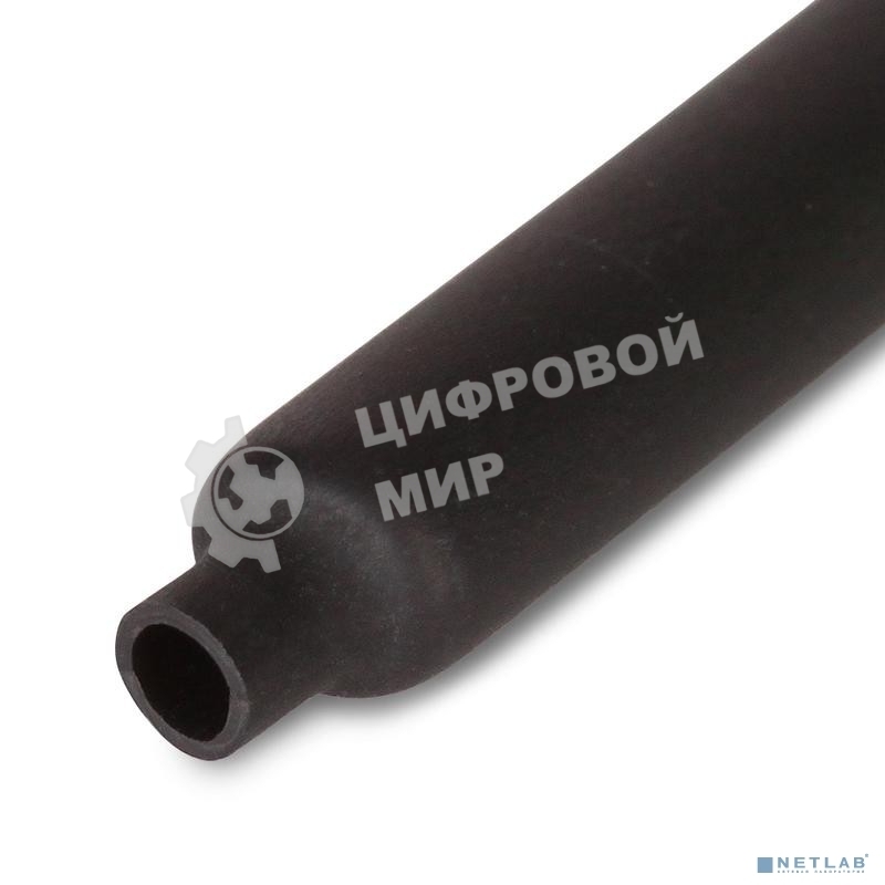 Трубка термоусадочная КВТ ТУТнг-8/4 черный (уп.100 м) 60089