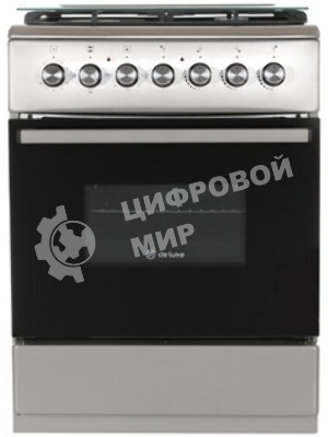 Комбинированная плита De Luxe 606031.00гэ 005 нерж. сталь
