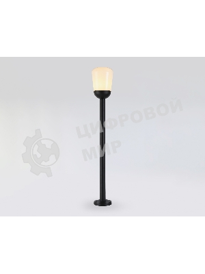 Светильник Ambrella light ST2095 BK/FR черный/белый матовый IP54 E27 max 40W D150*950