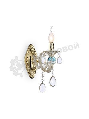 Светильник Ambrella light TR4932 GD/WH/CL золото/белый/прозрачный E14 max 40W 400*120*270
