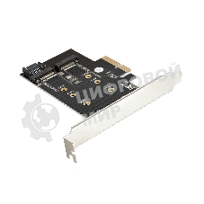 Переходник ExeGate EXE-509 M.2 B key + M.2 M Key -> PCI-Ex4/SATA