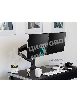 Кронштейн для 2 мониторов ONKRON G200 для монитора 13