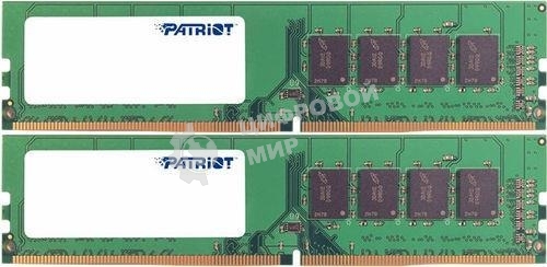 Оперативная память Patriot Signature, DDR4, 16GB (2x8 GB), 2666 MHz, CL17, DIMM