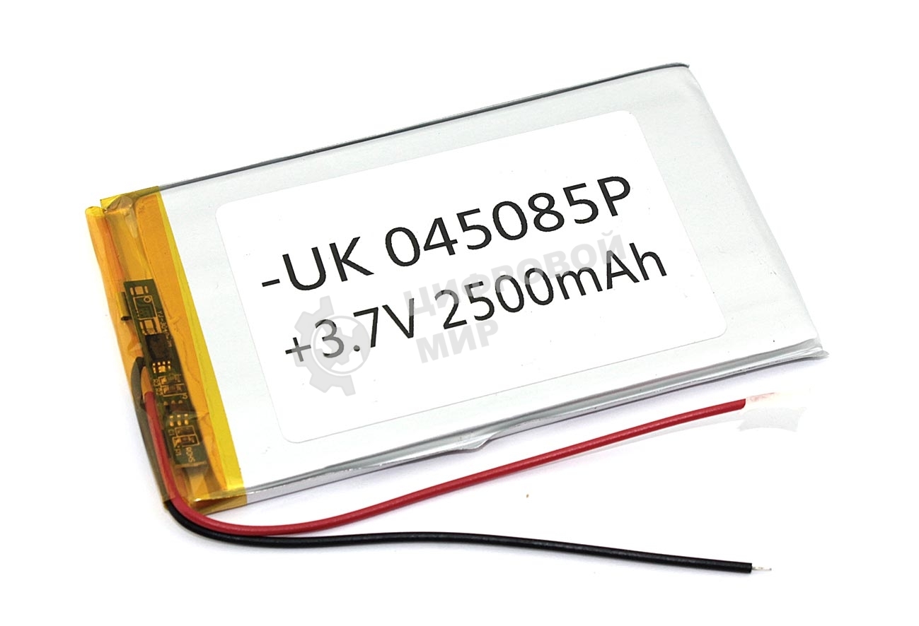 Аккумулятор Li-Pol (батарея) 4*50*85мм 2pin 3.7V/2500mAh