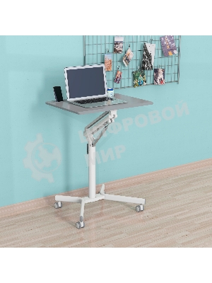 Стол для ноутбука Cactus VM-FDS101B столешница МДФ серый 70x52x106см (CS-FDS101WGY)