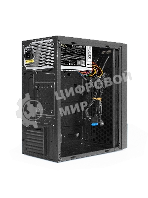 Компьютерный корпус Minitower ExeGate BAA-113U-UNS450 (mATX, БП UNS450 с вент. 12см, 2хUSB+1хUSB 3.0, аудио, черный)