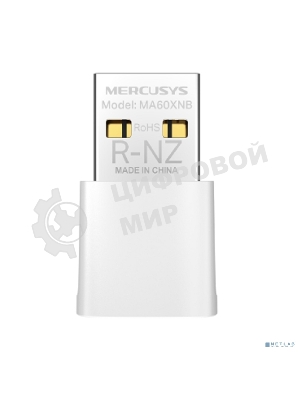 Сверхкомпактный USB-адаптер Mercusys MA60XNB с поддержкой Wi-Fi 6 AX900 и Bluetooth
