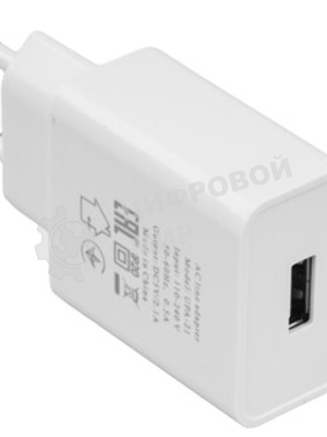 Сетевой адаптер питания Defender 1xUSB, 5V/2.1А, белый (UPA-21)
