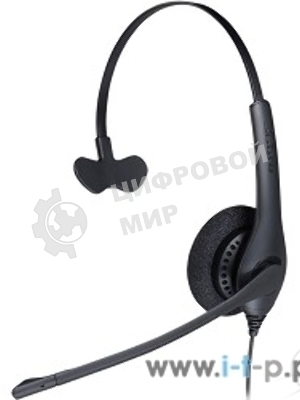 Проводные наушники Jabra BIZ 1500 черный, накладные, USB