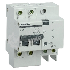 Выключатель автоматический дифференциального тока 2п 50А 300мА АД12 GENERICA IEK MAD15-2-050-C-300