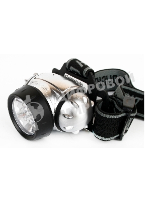 Фонарь ULTRAFLASH LED5351налобн металлик 7led 3 реж 3xr03 пласт коробка