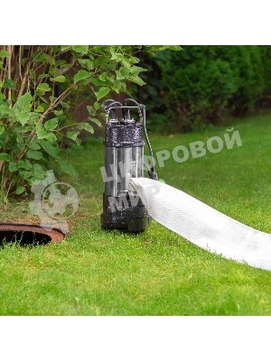 Фекальный насос Сибртех СФН450, 450 Вт, напор 15 м, 21000 л/ч