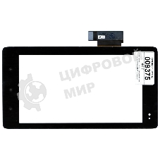 Сенсорное стекло (тачскрин) для Huawei Ideos S7 Slim S7-201u, черное