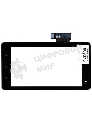 Сенсорное стекло (тачскрин) для Huawei Ideos S7 Slim S7-201u, черное