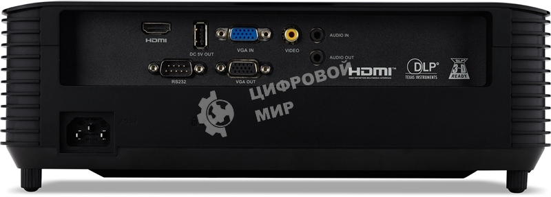 Проектор Acer X129H, DLP, XGA, 4800 Lm, 20000:1, EMEA, 2.7 Kg, EURO Power (replace MR.JR811.00Y, X128HP)
