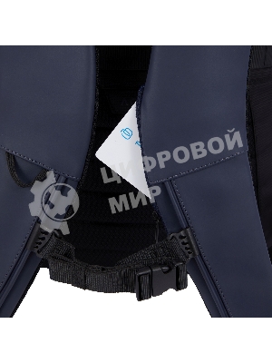 Рюкзак мужской Piquadro Corner 2.0 CA6291C2OW/BLU роллтоп синий ткань