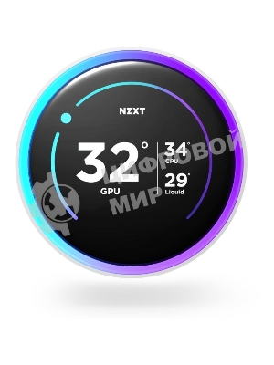 Система жидкостного охлаждения для ПК Water Cooling System NZXT Kraken Elite 360 RGB (270W, 360мм, LED temp., White, RGB/ Fans: 1xF360 RGB Core Fan, 75.12CFM, 30dBA, 2400RPM/ Pump height 65mm, 2800RPM, Rad thickness 27mm/ S: 1851, 1700, 1200, 115X, AM5, AM4)