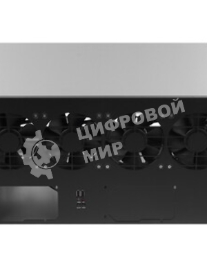 Корпус для майнинга ExeGate EX270771RUS Pro 8-430 (без БП, 2хUSB, 4хfan 120мм, места под: 8 видеокарт, 2 БП)