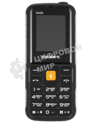 Мобильный телефон teXet TM-D400 черный