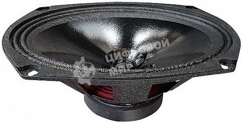 Колонки автомобильные Ural Молот АС-М69 (без решетки) 200Вт 95дБ 4Ом 15x23см (6x9дюйм) (ком.:2кол.) широкополосные однополосные