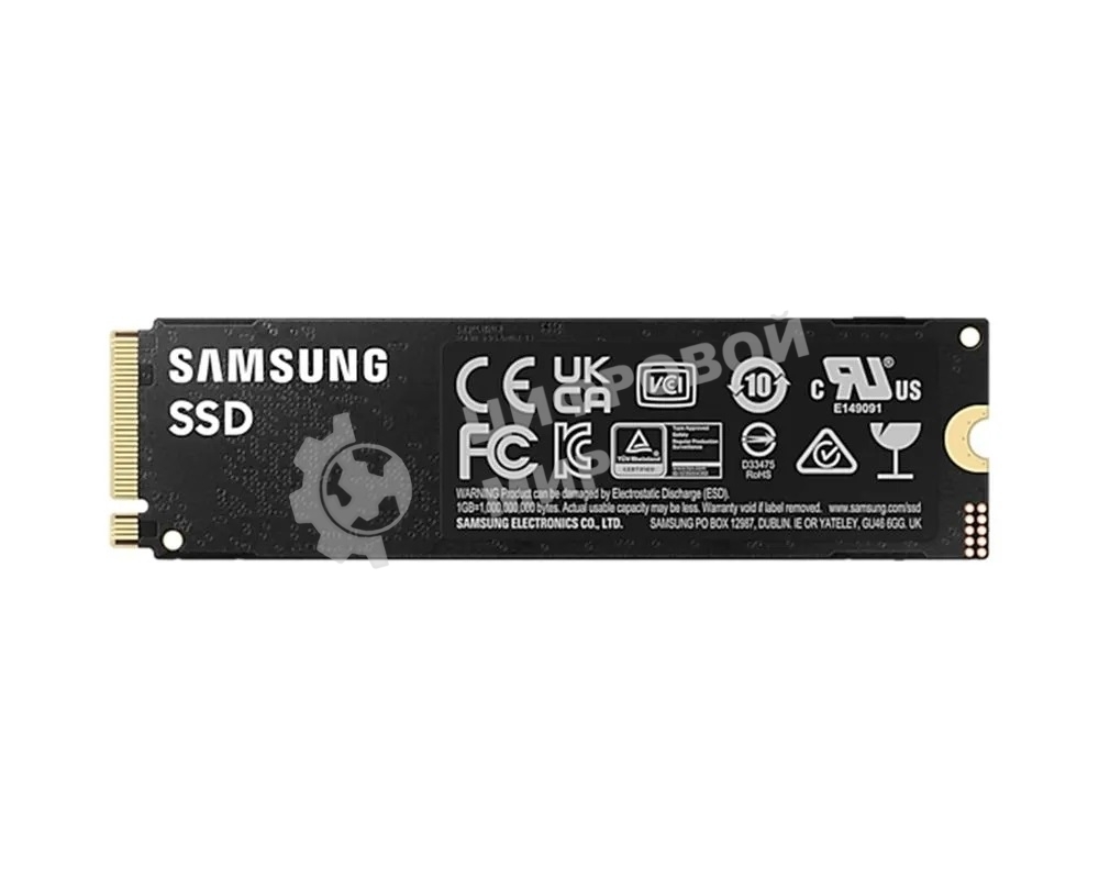 Накопитель SSD Samsung 990 PRO, 2Tb, PCIe 4.0 x4, M.2 2280, NVMe, R/W 7450/6900