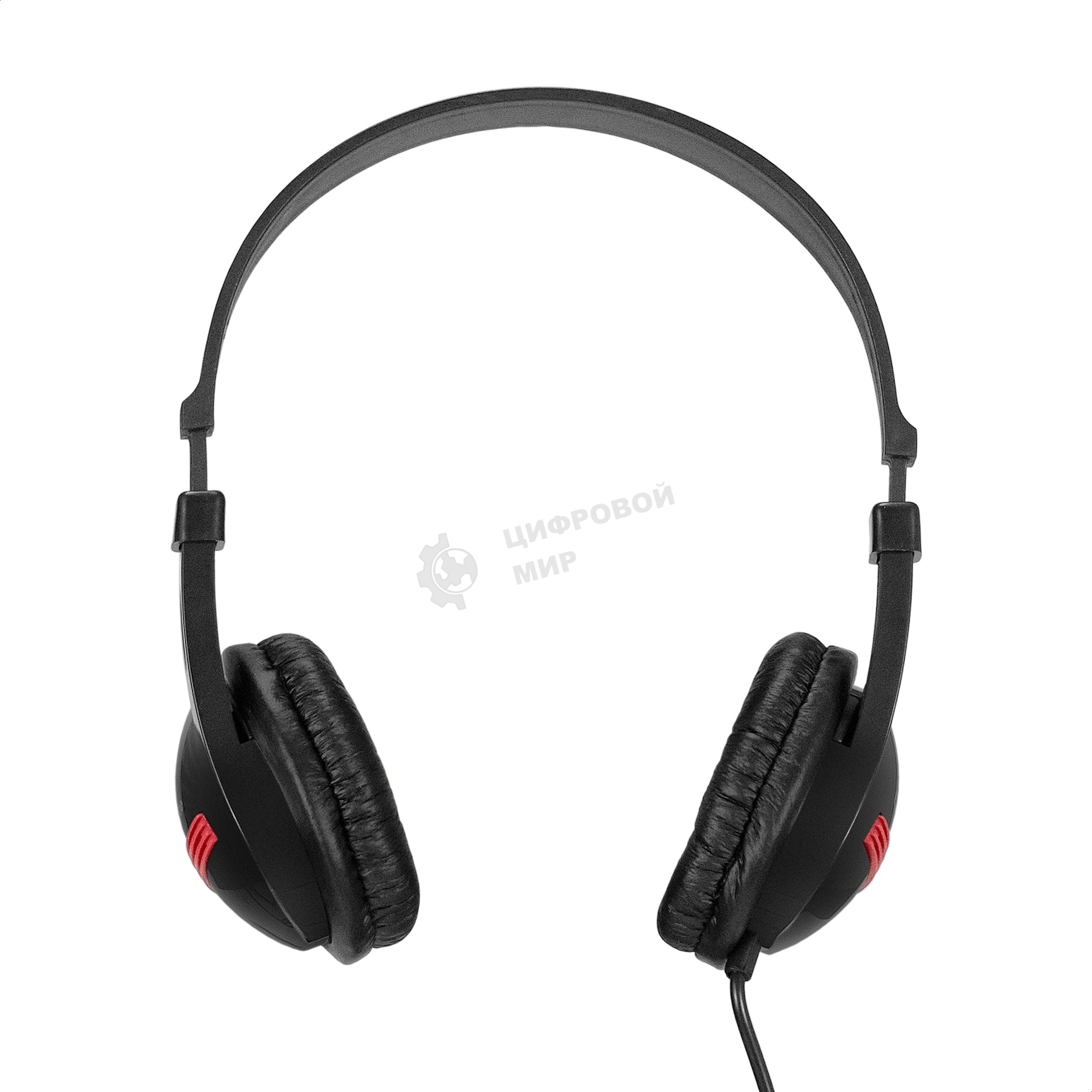 Гарнитура проводная полноразмерная с микрофоном (гарнитура) ExeGate Office HS-120S (2x3.5мм, динамик 40мм, 20-20000Гц, длина кабеля 2м, регулировка громкости)