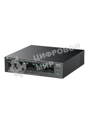 Коммутатор настольный TP-Link LS105GP с 5 гигабитными портами (4 порта PoE+)