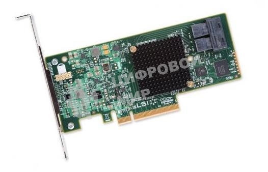 Контроллер LSI SAS 9300-8I PCIE 8P/HBA LSI00344 SGL LSI
