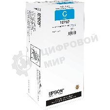 Картридж струйный Epson C13T878240 голубой (50000 стр. 425.7 мл) для WorkForce WF-R5190DTW WF-R5190, WF-R5690DTWF WF-R5690