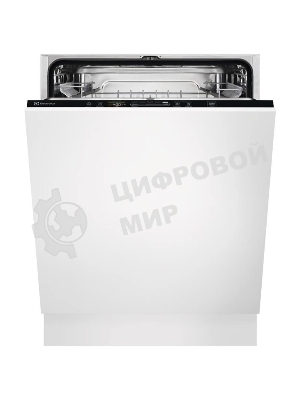 Встраиваемая посудомоечная машина Electrolux EEQ47210L, черный, 59.6 см, 13 компл., 44 дБ, класс E