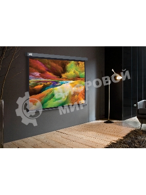Экран Cactus 152x203см Wallscreen CS-PSW-152X203-SG 4:3 настенно-потолочный рулонный серый