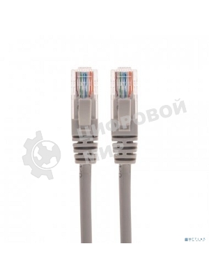 Патч-корд U/UTP Rexant cat.6, RJ45-RJ45, неэкранированный, 26AWG, LSZH, серый, 3 м