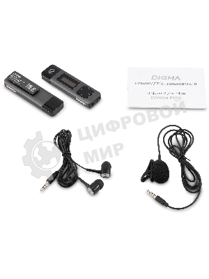 Диктофон Цифровой Digma DiVoice RV50 8Gb черный