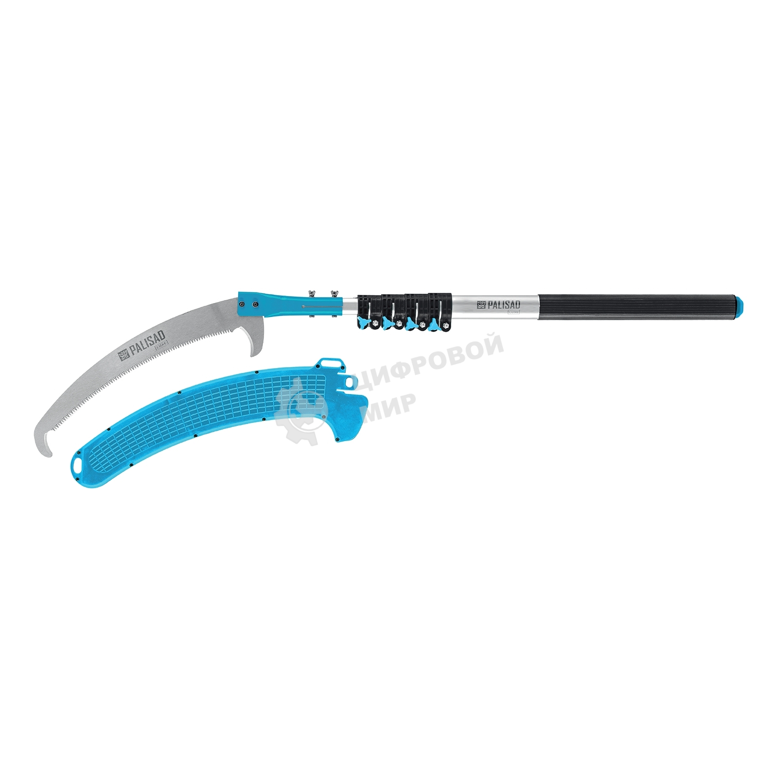 Пила садовая телескопическая Luxe Palisad 1320 - 3050 мм, алюминиевая штанга, с чехлом
