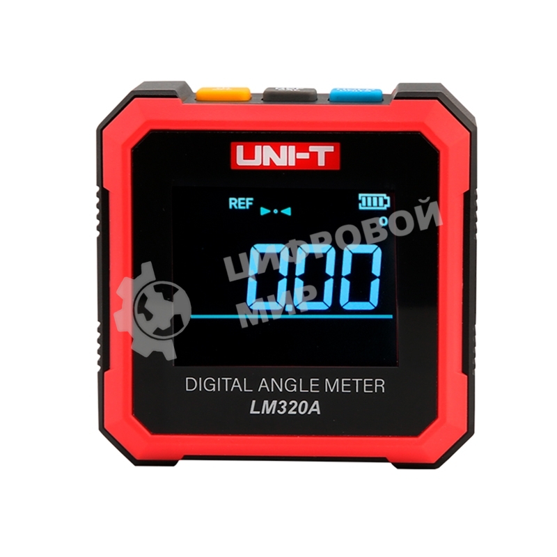 Электронный угломер UNI-T LM320A Диапазон измерения (4×90°); Дисплей(EBTN); Магнитное основание (Двусторонние магниты)