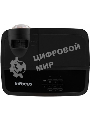 Проектор InFocus IN0026ST DLP, WXGA, 3800 lm, 30 000:1, 0.52:1, 2xHDMI 1.4, VGA in/out, S-Video, 3.5мм in/out, USB-A, RS-232, лампа 15 000ч.(ECO mode), 10W, 27дБ, 2,9 кг, БЕЛЫЙ