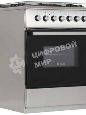 Комбинированная плита De Luxe 606031.00гэ 005 нерж. сталь
