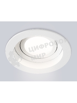 Встраиваемый поворотный точечный светильник Ambrella light TN102755 WH белый IP20 GU5.3 D98*32