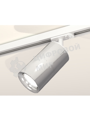 Светильник Ambrella light XT7405002 PSL/SWH серебро полированное/белый песок MR16 GU5.3 (A2536, C7405, A2070, C7405, N7012)