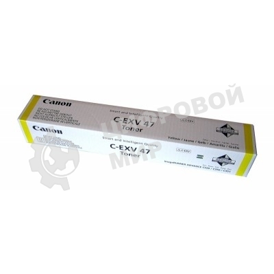 Картридж лазерный Canon C-EXV47Y 8519B002 желтый для iR-ADV С351iF/C350i/C250i