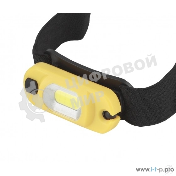 Фонарь GA-801 налобный «Практик» 3Вт COB Li аккум. microUSB шарнир клипса бл 10/60 ЭРА Б0030186