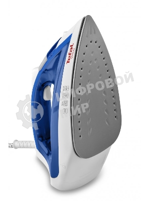 Утюг Tefal FV1711E0 синий/белый, 1800 Вт, 20 г/мин, 80 г/мин, 200 мл
