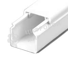 Кабель-канал 16х16 L2000 пластик с двойным замком УралПак КК-19016016-140