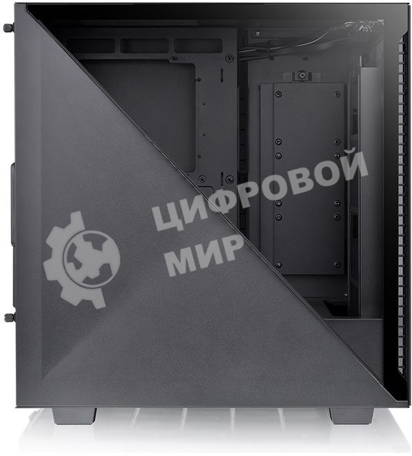 Компьютерный корпус Thermaltake Divider 300 TG черный без БП ATX 2x120мм 2xUSB 3.0 1xUSB3.1 audio front door bott PSU