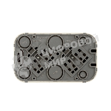 Блок розеток Quteo с предварительным подключением 2x2К+З со шторками, 16A, 250 В, IP 20, Слон. кость