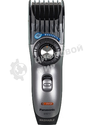 Машинка для стрижки Panasonic ER217S520 серебристый (насадок в компл:1шт)