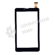 Сенсорное стекло (тачскрин) ZYD070-262-FPC-V02, черное