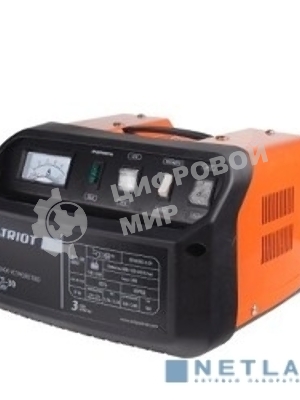 Устройство пуско-зарядное PATRIOT BCT-30 Boost 220В±15% 900Вт 12/24В зарядmax23А 55-270А/ч 7.3кг
